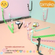 TAMAKO Tentacle Phone Holder, Cartoon Multi-function Tentacle Suction Tripod,  Random Deformation Adjustable Mobile Phone Rack Mobile Phone
