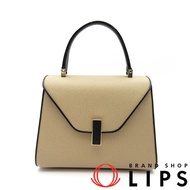 Valextra Mini Iside Chiaroscuro 兩用手提包 WBES0033028LOC99 柔軟小牛皮女士手提包

羊絨色/黑色 [二手]