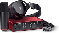 Focusrite Scarlett 2i2 Studio 4th Gen USB Audio Interface Bundle for the Songwriter with Condenser M
