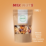 Mix Nuts Mixed Nuts/ | Mixed of 3 Types of Nuts & 2 Dried Fruits