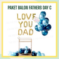 HAPPY FATHERS Balloon Package DAY C HAPPY Father's Day Decoration/