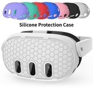 【kenouyo】Silicone Protection Case for Meta Quest 3 VR Headset Anti-Scratches Shell Skin Protective Cover for Meta Quest 3 Accessories