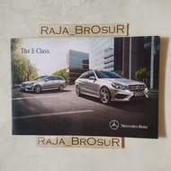 Poster brochure catalog booklet Mercedes benz The E Class Mercy E200 E 200 E250 E 250 E400 E 400 201