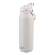 Australia Oasis Three-Layer Ceramic Pop Lid Thermos 1,000ml (Oat White) Cup Water Bottle