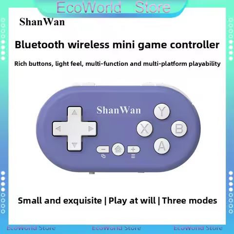 ShanWan Q36 Lightweight Mini Wireless Bluetooth Gaming Handle Portable Multi Platform Universal Conn