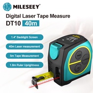 Mileseey 3-in-1 Digital Laser Tape Measure DT10/DT11/DT20 40m/60m Laser 5m Steel Tape Accuracy ±2mm 
