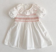 ZZOOI Baby Girls Dresses 2023 European & America Toddler Kids Girl Dress Brand Cotton Summer Linen C