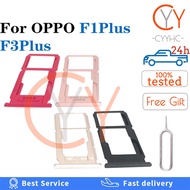 Sim Tray Card Holder For OPPO F1 F3 Plus / F1Plus F3Plus Sim Card Adapter SIM Card with Micro SD Car