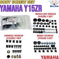 Screw Cover Set Skru Body Yamaha Y15 Y15 V1 FULL SET