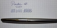 Parker 45 Foutain Pen 金尖鋼筆