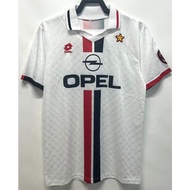 1996/97 AA Away White Retro Short-Sleeve Football Jersey S-XXL