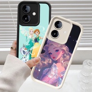 CH53 Elsa and Anna Soft Casing for Xiaomi Redmi 15C poco M7 Pro A2 K60 Ultra 13C A1 C65 5G Protectiv