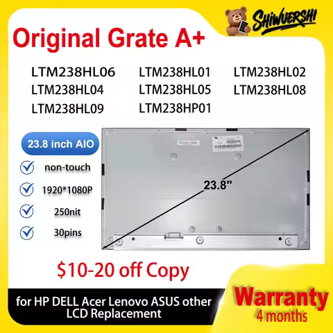 Wholesale original new 23.8 Inch Lcd LTM238HL06 LTM238HL01 LTM238HL02 LTM238HL04 LTM238HL05 LTM238HL