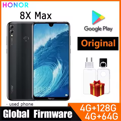 HONOR 8X MAX Smartphone Global firmware EMUI 8.2.0（Android 8.1）7.12 inches 5000mAh battery CPU Snapd
