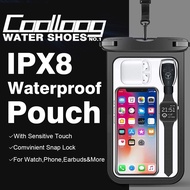 IPX8 Waterproof Mobile Phone Case Waterproof Mobile Phone Pouch Universal Case Bag Waterproof Bag