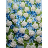 Milk White Mother's Day Jasmine Brooch (Pack Of Every Bag) (1 Dozen)