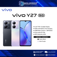 Vivo Y27 5G l 8GB+8GB Extended RAM l 6.64" FHD+ Sunlight Display l Dual-Model 5G Chipset l 50MP Fun 