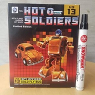 Toys action figure transformers bumble bee hot 1 G1 style soldiers limited edition spy officer gol