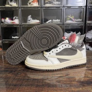 TRAVIS SCOTT X AIR JORDAN1 LOW OG REVERSE MOCHA AJ1  shoes for men and women KASUT ACMV CRFB NGW4