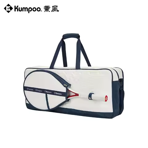 Kumpoo Vintage Storage Bag Sports Bag Portable Handheld Tennis Bag Backpack badminton backpack tote