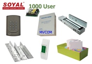 เครื่องทาบบัตร Access Control Soyal ชุดประตูเปิด/ปิดห้องพัก อพาร์เมนท์ คอนโดมิเนียม