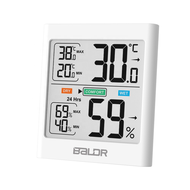 Baldr B0135TH เครื่องวัดอุณหภูมิและความชื้นภายในบ้านแบบดิจิตอล Indoor Digital Thermometer Hygrometer