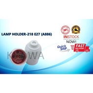 SE218 E27 LAMP HOLDER (white)
