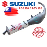 ORIGINAL SUZUKI EXHAUST PIPE EZOS PIPE MUFFLER EXHAUST PIPE SUZUKI RGS 110 RG SPORT 110 RG 110 RG110 RGV 120 RGV120