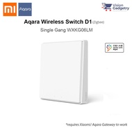 W27S Xiaomi Aqara Smart Home Switch D1 Wireless Switch Single Gang ZigBee WXKG06LM*&*&