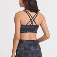 AIR ACTIVE [Padded] Yoga Bra Cross Back Sports Bra Classic DW002 ST