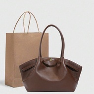 Brown Litchi Grain Leather Tote Bag: Crafthttps://Img. Ltwebstatic. Com/V4/J/Spmp/2025/11/22/88/1763