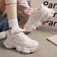 Warrior | รองเท้าผ้าใบพื้นหนาแบบลำลองสำหรับผู้หญิง Comfortable Soft Sole Dad Shoes รองเท้าผ้าใบแบบลำ