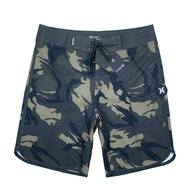 camouflage Men's Hurley elastic force Shorts Pants Surfing Five Point Beach sport Quick Dry Casual pants Brazilian
