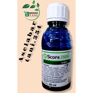Fungicide Score 250EC Contents 80ml Active Ingredients: Diffenokozanol 250g/l
