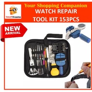 [NEW ARRIVAL] Multifunction Watch Repair Tool Kit Metal Watch Adjustment Repair Watch Tools 16 pcs 147 pcs 153 pcs Kit