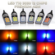 12 CHIP T10 LED 3030 PREMIUM High Power ADN