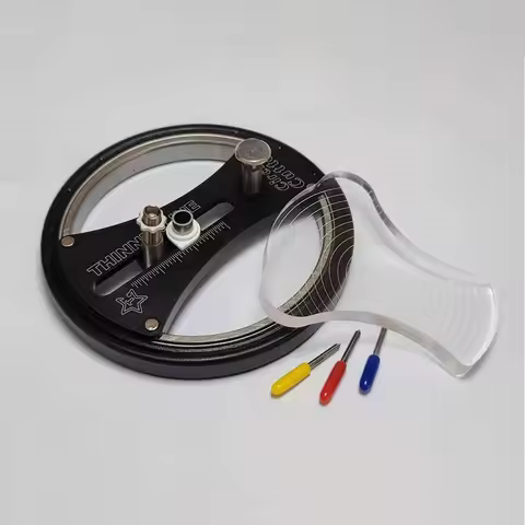 Circle Cutter V2.0 - Precision Hole Cutter Tool for Paper/Cardboard (0.5-55mm Diameter) | Portable &