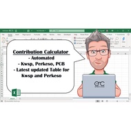 Contribution Calculator, EPF SOCSO PCB Calculator PERKESO Calculator Excel (Latest Full Version)