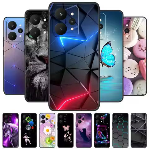 For Realme 15 Case Realme15 Pro Cover Funda Luxury TPU Shockproof Cartoon Silicone Phone Cover For R