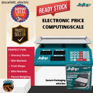 JcTop 40kg Electronic Price Computing Scale Digital Weighing Scale AC / Penimbang Digital Pengiraan 