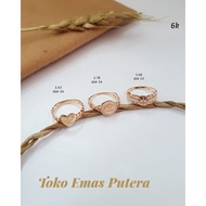 6K grade genuine gold ring