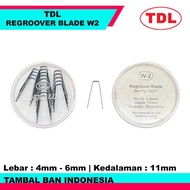 Alat Ukir Batik Ban TDL Regroover Blade W2 - Pisau Ukir Alur Ban Motor Alat Suntik Ban Mobil