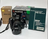 90%新原装fujufilm S3 Pro+Nikon 18-70mm 鏡頭+4G compact flash card 全套有盒