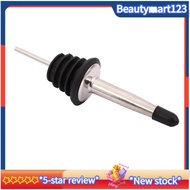 12Pcs Stainless Steel Spirit Bottle Speed Pourers Olive Oil Wine Pourer with Rubber Dust Caps