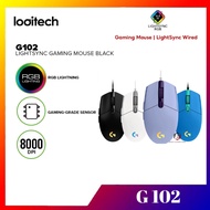 Logitech G102 LightSync 8000 DPI Wired Gaming Mouse