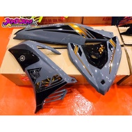 HLD COVER SET CUSTOM LC135 V6 GREY-GOLD