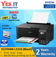 Epson EcoTank L3210 Multi Function All-in-One Ink Tank Printer Ink 003 (no wifi -New Replacement for