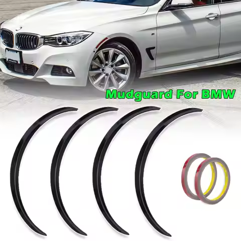 For BMW 1 3 4 5 7Series X1 X3 X4 X5 X6 Wheel Eyebrow Arch Fender Flares Cover Trim Mudguards with St