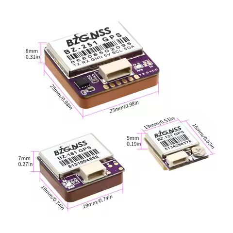 BZGNSS BZ-251/181 F405 F722 Flight Control-Dual GPS（UBLOX+BEIDOU) For Fixed-Wing FPV,Auto Rescue,Lon