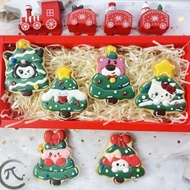 圣誕節日式卡通三麗鷗餅干模具圣誕樹玉桂狗草莓熊星之卡比糖霜模
